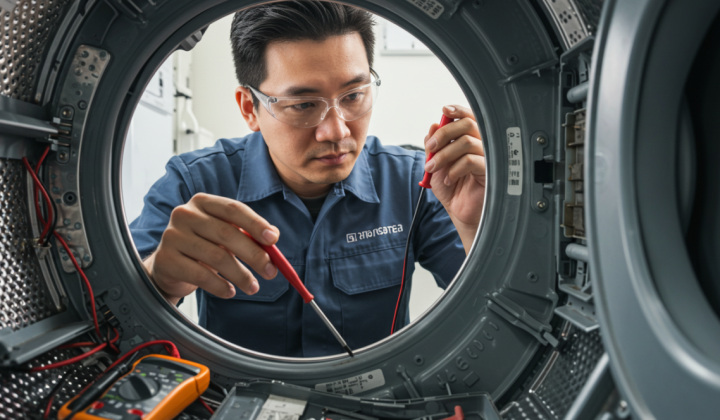 Restauration de laveuse Saint-Hyacinthe