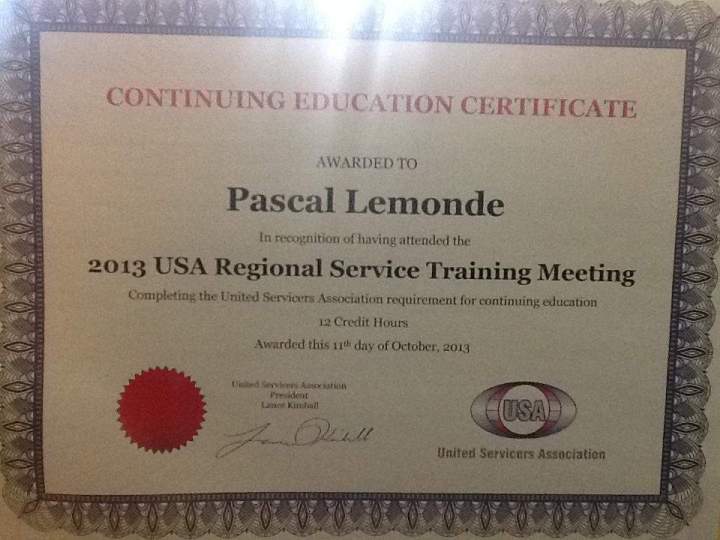 Attestation Saint-Hyacinthe